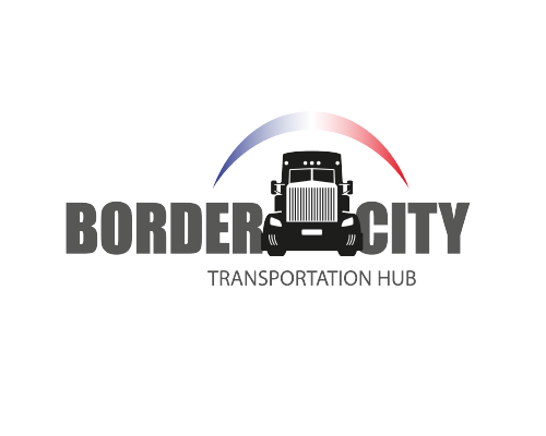 Border-City logo white round